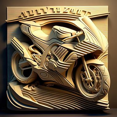 3D model Yamaha FZR 600 (STL)